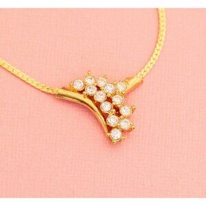 Vintage Victorian Statement Diamond Necklace | 19.5 inch | Avon | H21